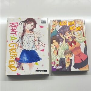 Rent-A-Girlfriend and Kiss Him, Not Me Manga Set